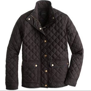 J. Crew Down Quilted Jacket; M
